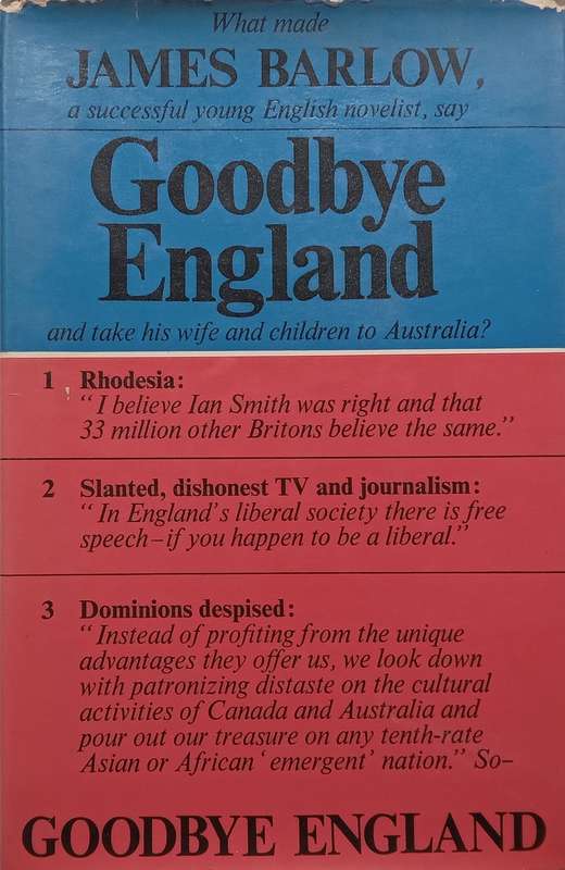 Goodbye England | James Barlow