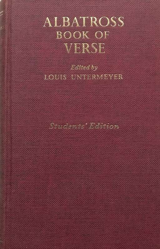 Albatross Book of Verse (Students Edition) | Louis Untermeyer (Ed.)