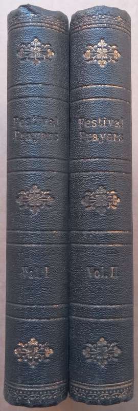 Festival Prayers According to the Ritual of the German and Polish Jews (2 Vols. Dual-Language Edi...