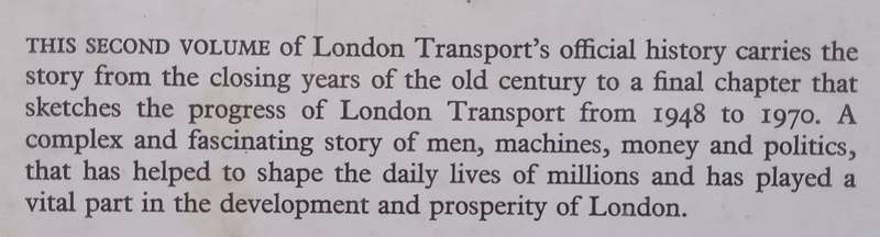 A History of London Transport (2 Vols.) | T. C. Barker & Michael Robbins