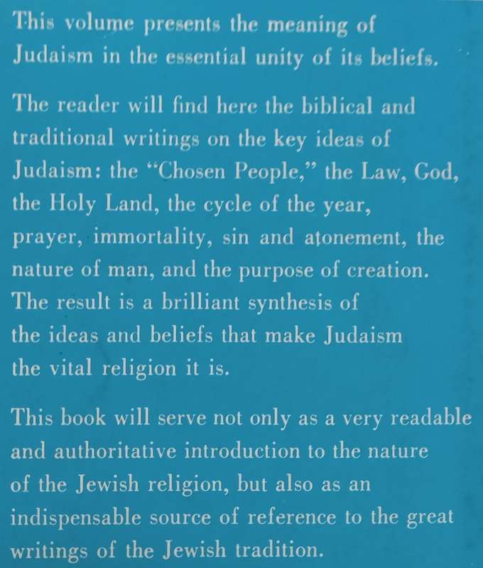 Judaism (Great Religions of Modern Man Series) | Arthur Hertzberg (Ed.)
