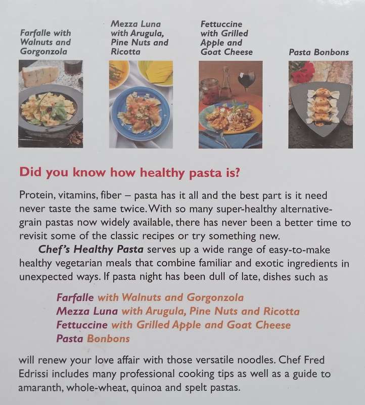 Chefs Healthy Pasta | Fred Edrissi