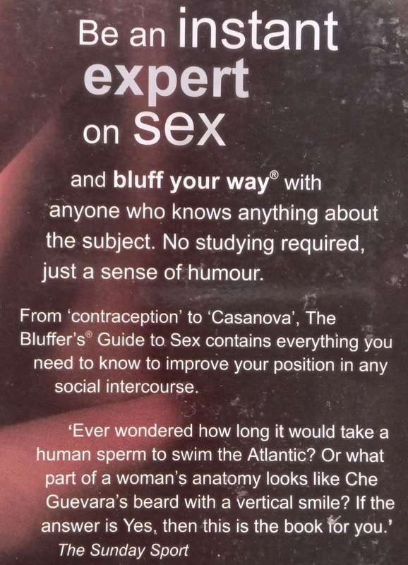 The Bluffers Guide to Sex | Sarah Brewer & Tim Webb