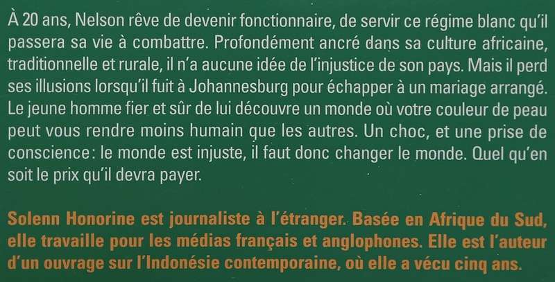 Nelson Mandela: Devenir un Homme (French Text) | Solenn Honorine