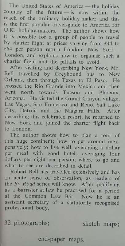 By Road Across the U.S.A. | Robert Bell