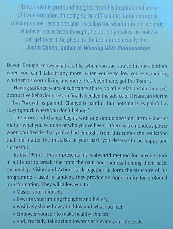 Get Ova It! A Real-Life Solution to Get Unstuck and Break Free (Inscribed by Author) | Devon Brough