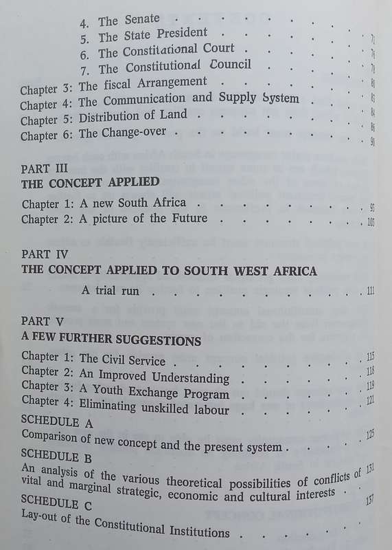 The Alternative: An Analysis of a Possible New Political Future for South Africa | A. V. Raunard