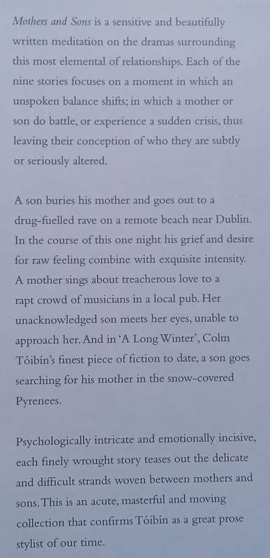 Mothers and Sons (First Edition, 2006) | Colm Toibin