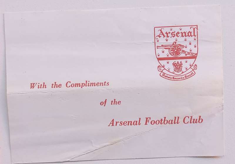 27 Arsenal Football Club Programmes for 1977-78 Season in Official Arsenal Folder, with Complimen...