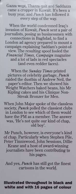 Pick of Punch 1991 | David Thomas (Ed.)