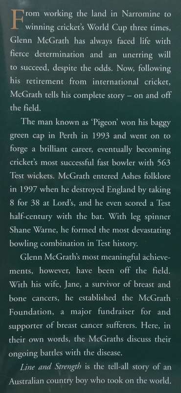 Glenn McGrath, Line and Strength: The Complete Story | Glenn McGrath & Daniel Lee