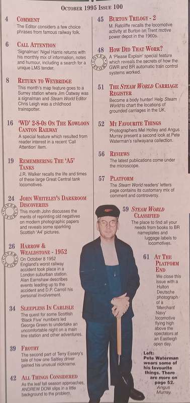 Steam World (Issue No. 100, October 1995)