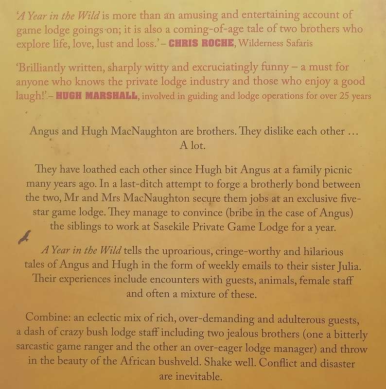 A Year in the Wild: A Riotous Novel (Inscribed by Author) | James Hendry