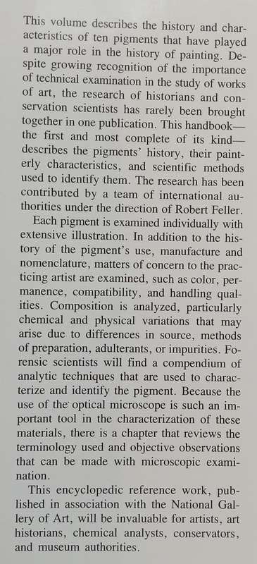 Artists Pigments: A Handbook of their History and Characteristics | Robert L. Feller (Ed.)