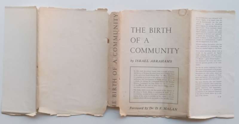 The Birth of a Community: A History of Western Province Jewry from Earliest Times to the End of t...
