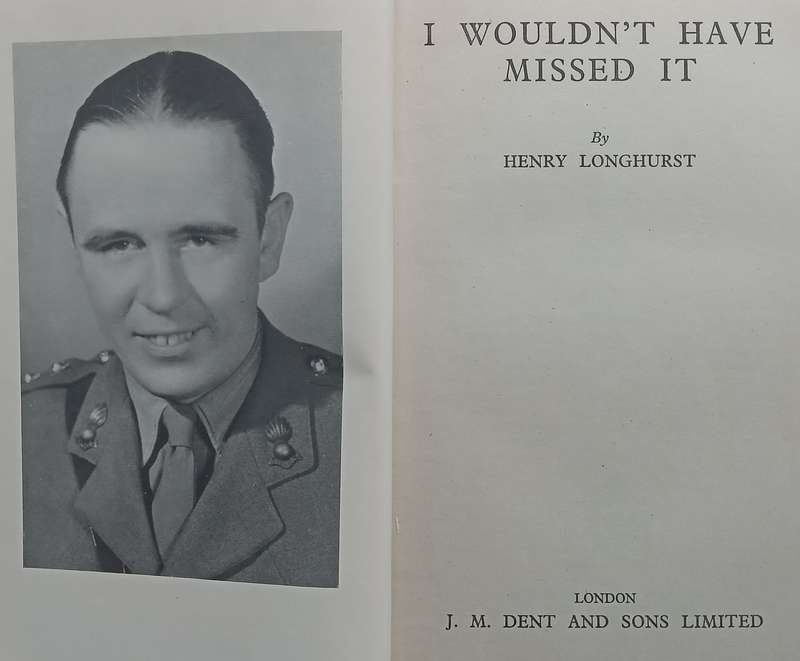 I Wouldnt Have Missed It (First Edition, 1945) | Henry Longhurst