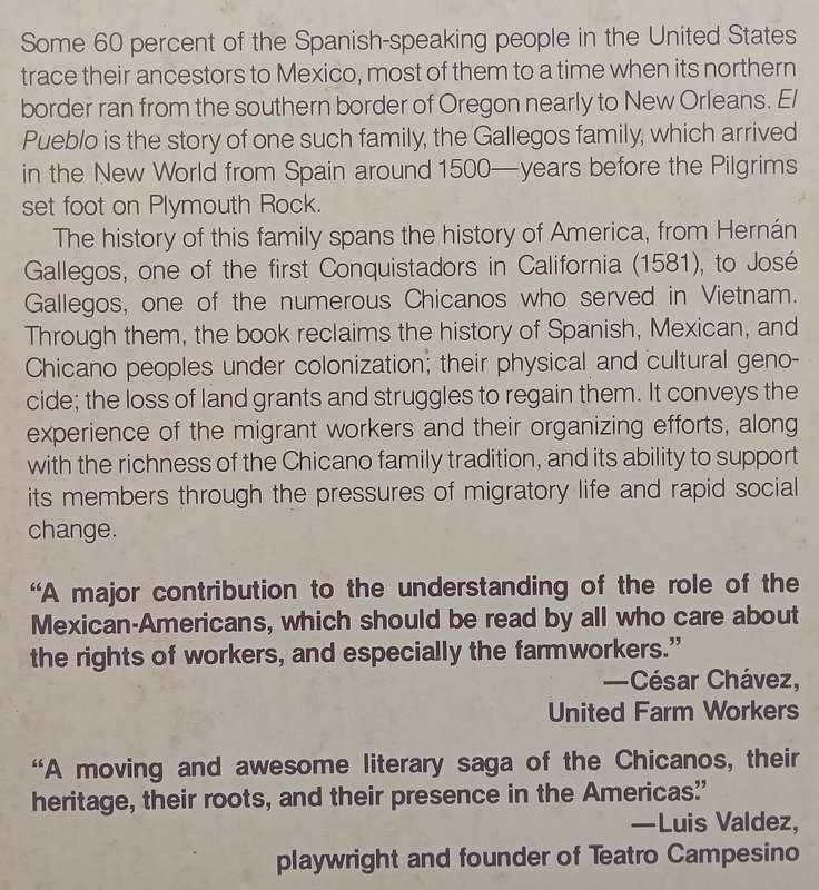 El Pueblo: The Gallegos Familys American Journey, 1503-1980 | Bruce Johansen & Roberto Maestas