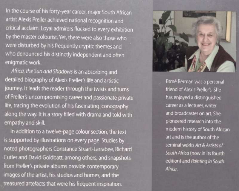 Alexis Preller: Africa, the Sun and Shadows, A Visual Biography | Esme Berman