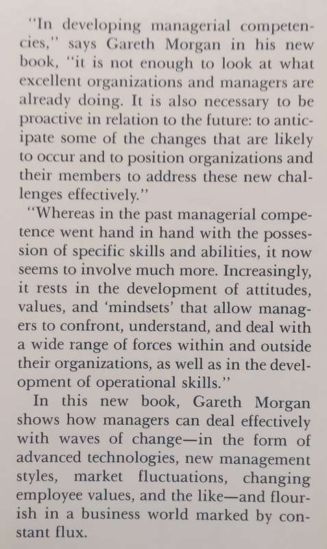 Riding the Waves of Change: Developing Managerial Competencies for a Turbulent World | Gareth Morgan