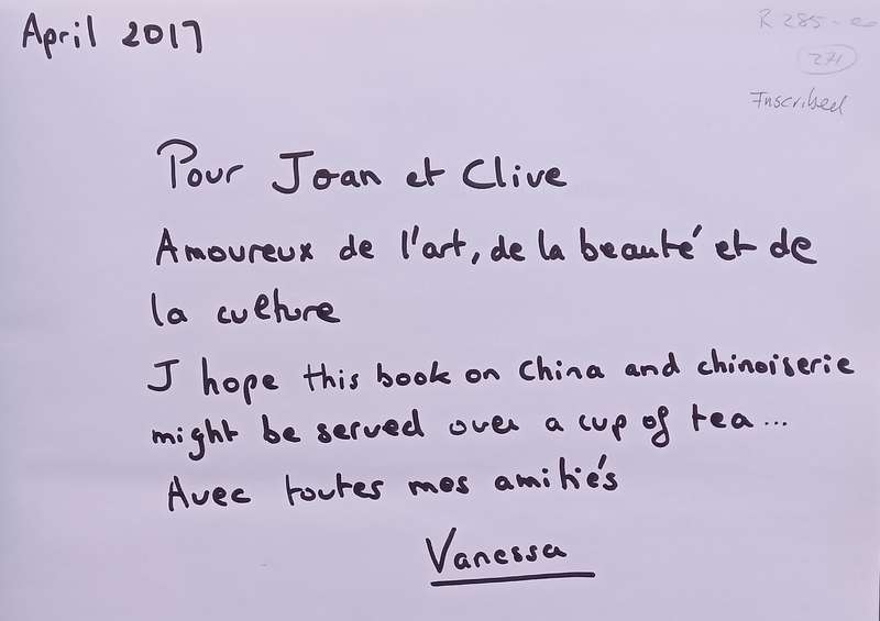 La Chine dans LImaginaire Anglais des Lumieres (Inscribed by Author) | Vanessa Alayrac-Fielding