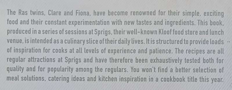 Sprigs: Fresh Kitchen Inspiration | Fiona & Clare Ras