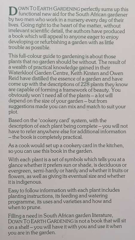 Down to Earth Garden Book | Keith Kirsten