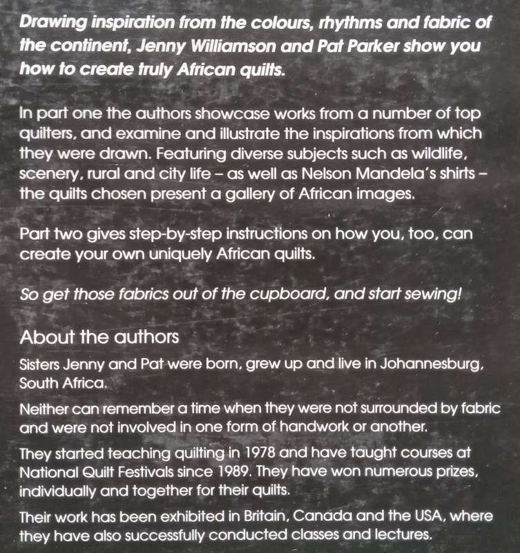 Quilt Africa | Jenny Williamson & Pat Parker