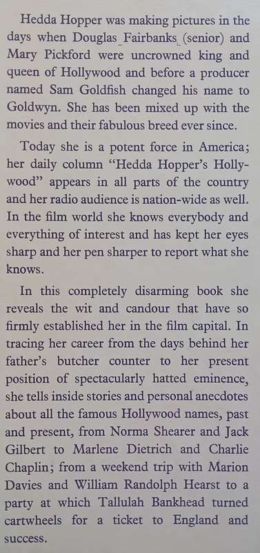 From Under My Hat | Hedda Hopper