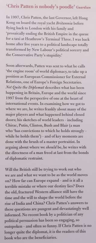 Not Quite the Diplomat: Home Truths About World Affairs | Chris Patten