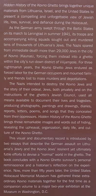 Hidden History of the Kovno Ghetto | Walter Reich