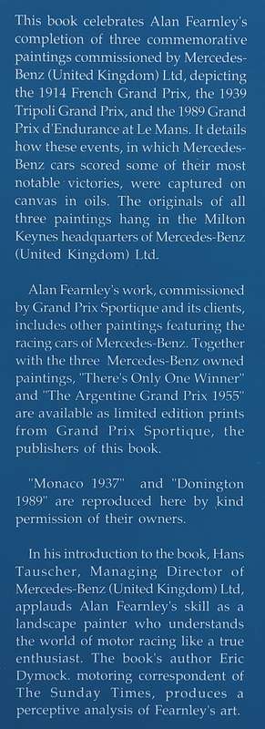 Mercedes-Benz: The Art of Alan Fearnley | Eric Dymock
