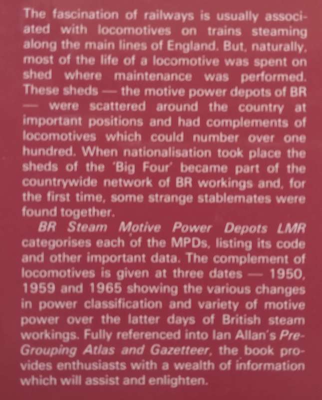 BR Steam Motive Power Depots LMR | Paul Bolger