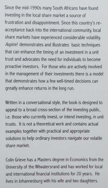 Aspire! Unit Trusts: A Timing Guide for South African Investors | Colin Grieve