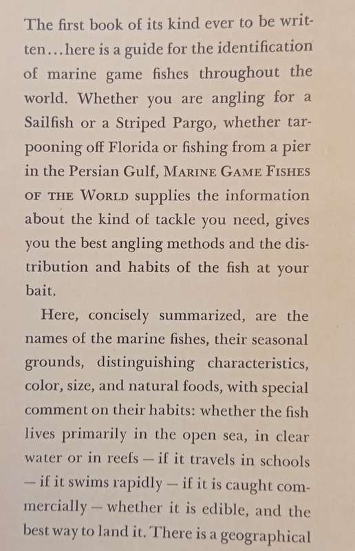 Marine Game Fishes of the World | Francesca la Monte