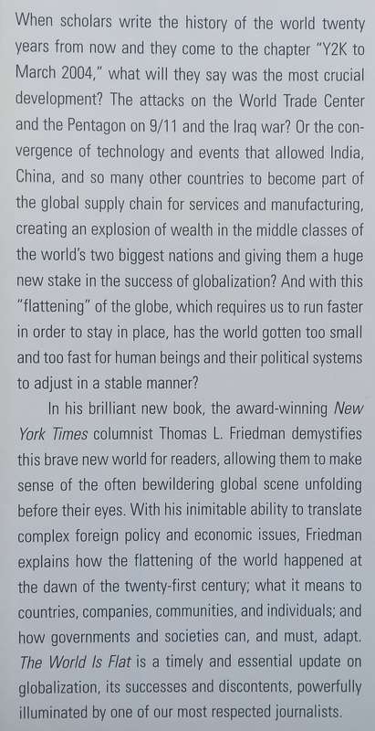 The World is Flat: A Brief History of the Twenty-First Century | Thomas L. Friedman