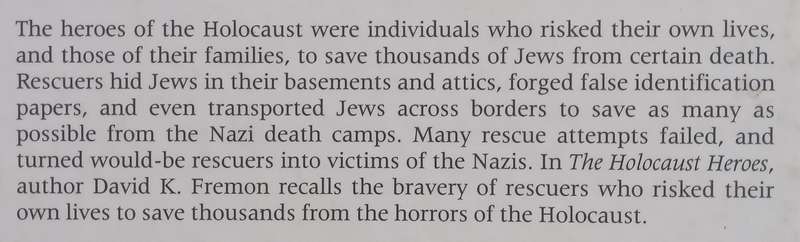 The Holocaust Heroes | David K. Fremon