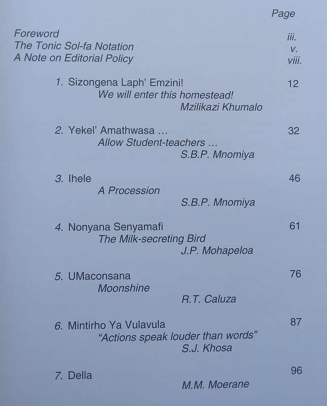 South Africa Sings Vol. 2: African Choral Repertoire in Dual Notation