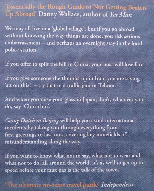 Going Dutch in Beijing: The International Guide to Doing the Right Thing | Mark McCrum