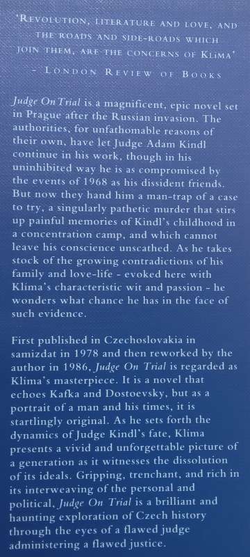Judge on Trial (Hardcover) | Ivan Klima