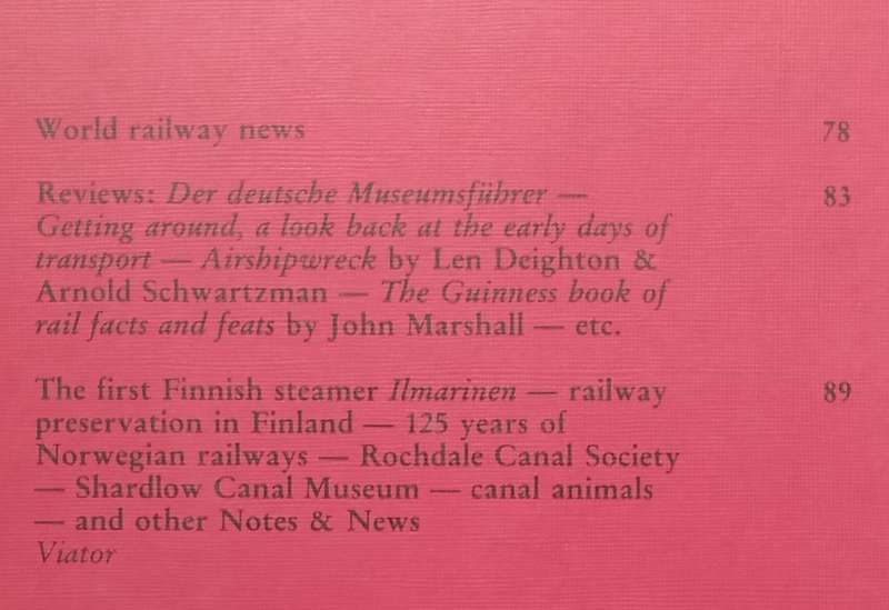 Transport History (Vol. 11, No. 1, Spring 1980)