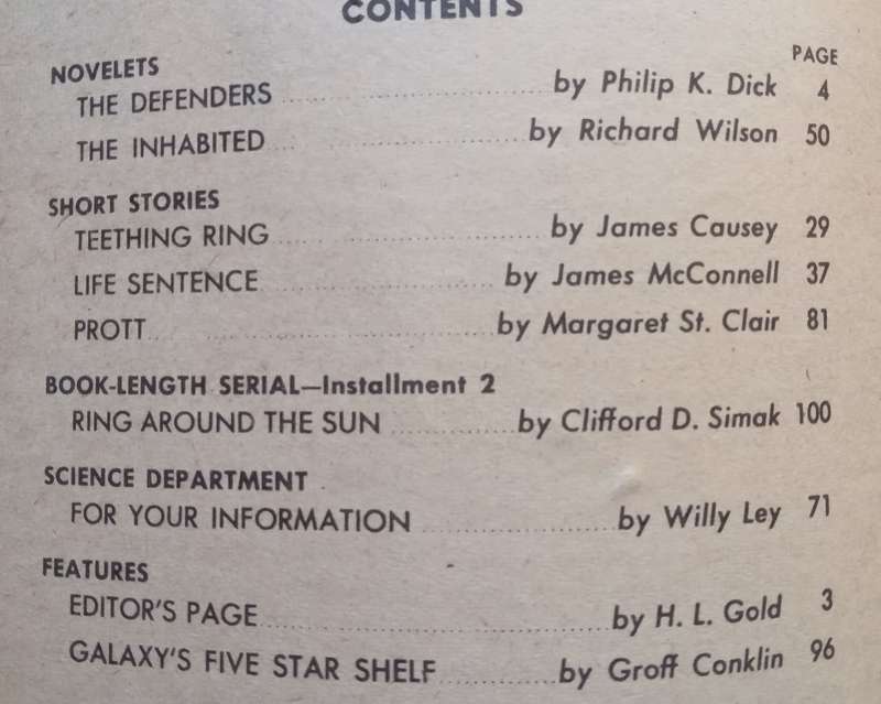 Galaxy Science Fiction (January 1953)