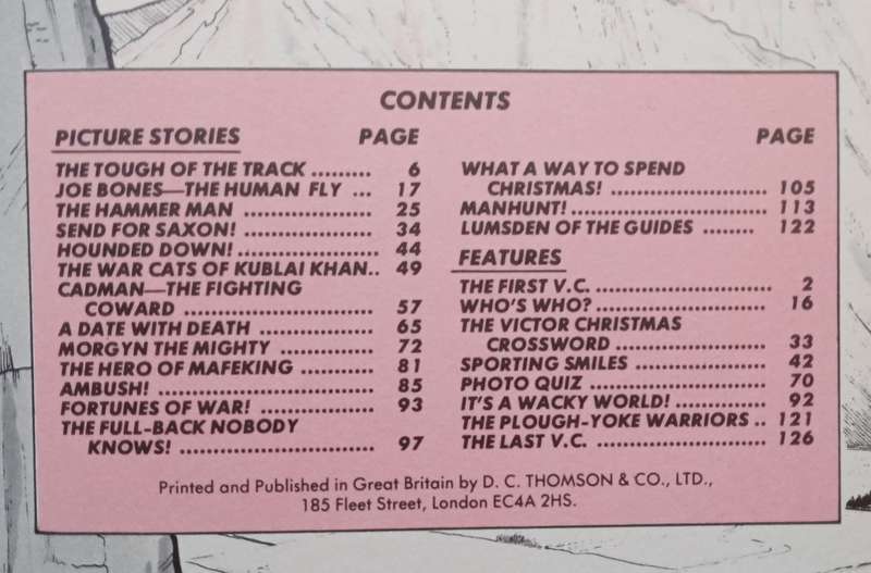 Victor Book for Boys 1985