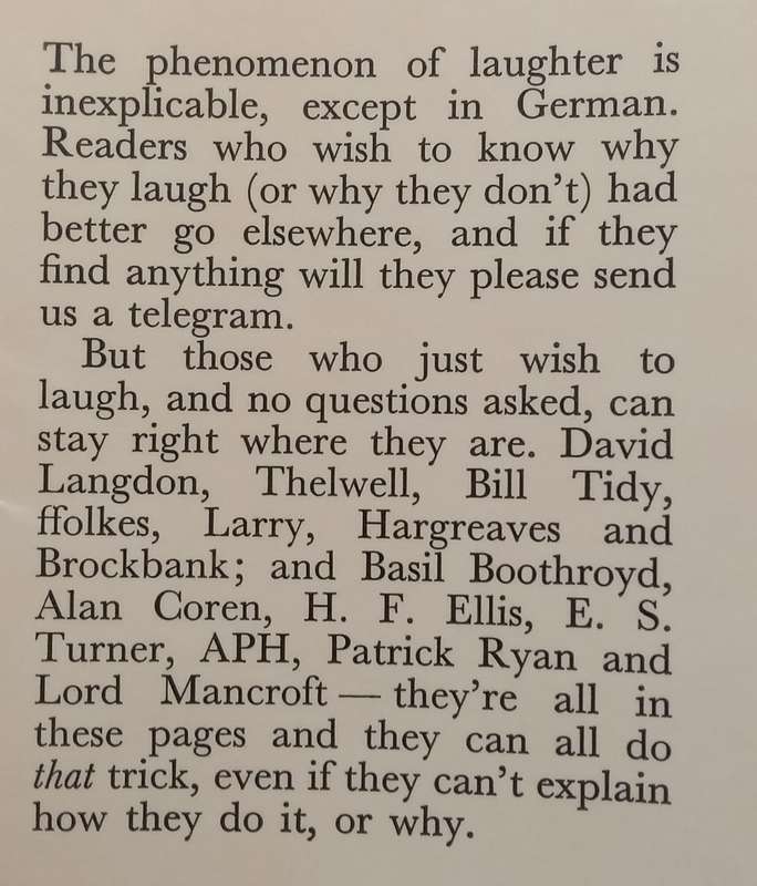 Pick of Punch 1968 | Bernard Hollowood (Ed.)