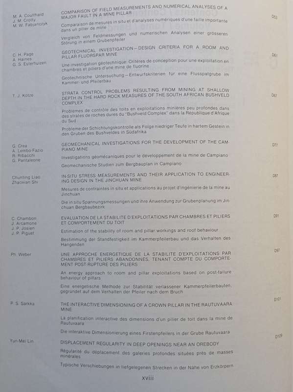 International Congress on Rock Mechanics: Proceedings, Vol. 2