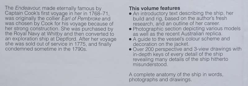 Captain Cooks Endeavour (Anatomy of the Ship Series) | Karl Heinz Marquardt