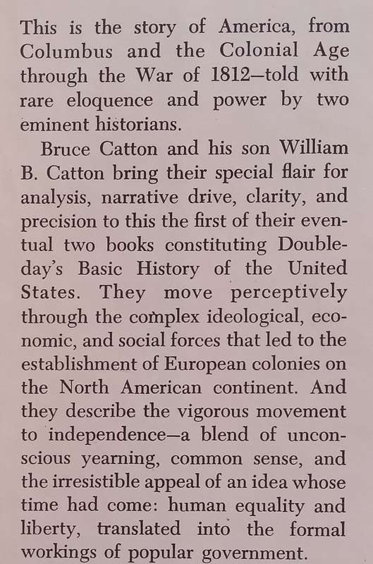 The Bold and Magnificent Dream: Americas Founding Years, 1492-1815 | Bruce and William B. Catton