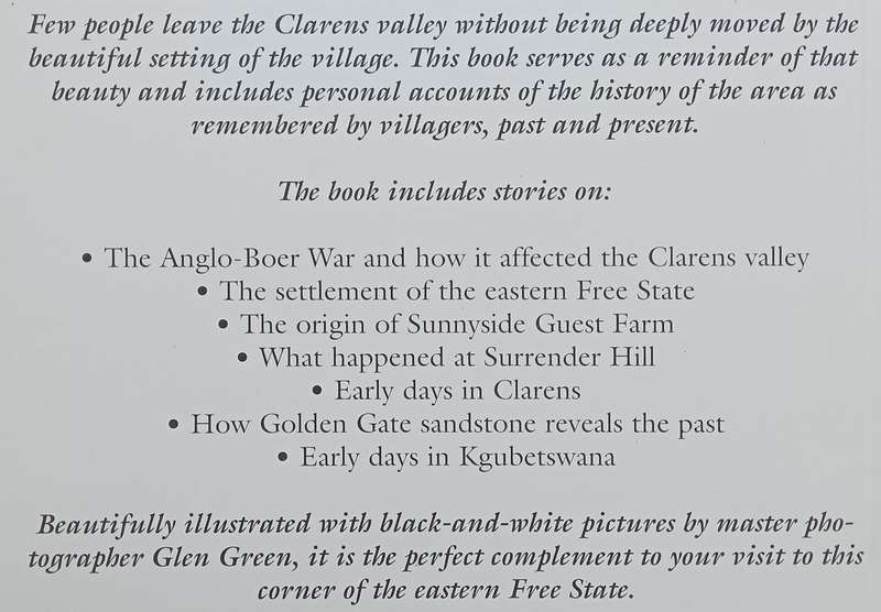 All Our Yesterdays: An Anecdotal History of the Clarens Valley