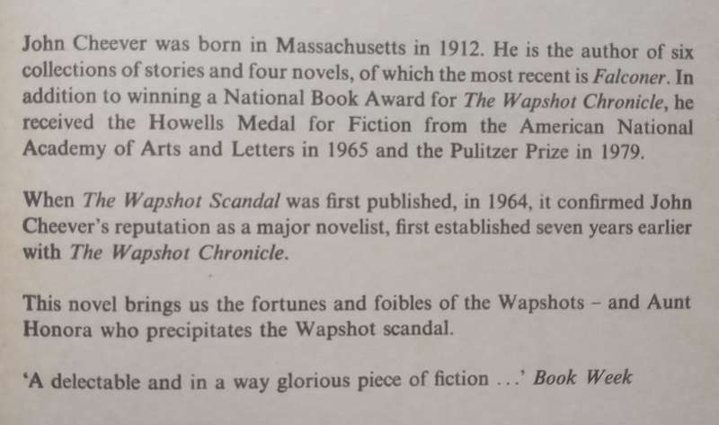 The Wapshot Scandal | John Cheever