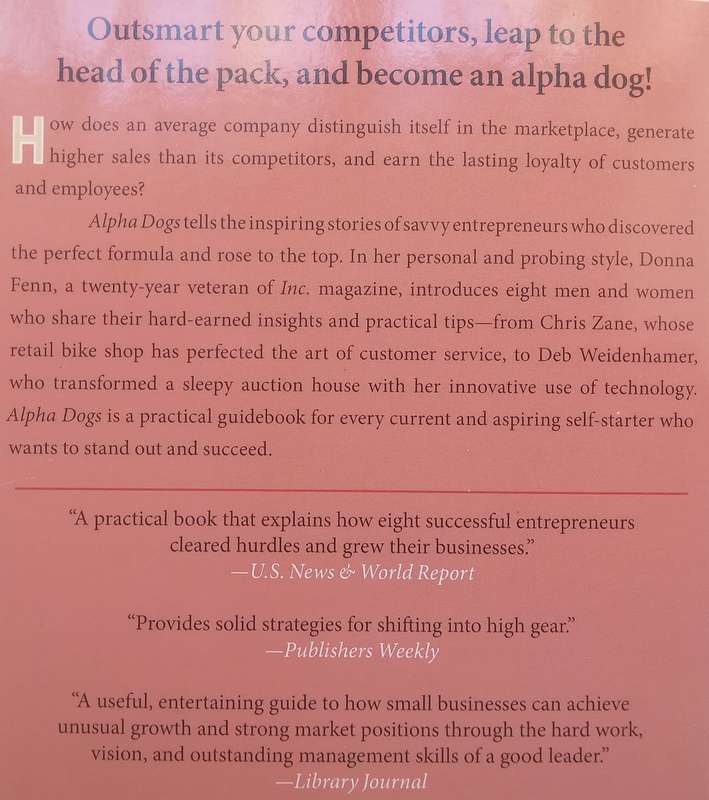 Alpha Dogs: How Your Small Business can Become a Leader of the Pack | Donna Fenn