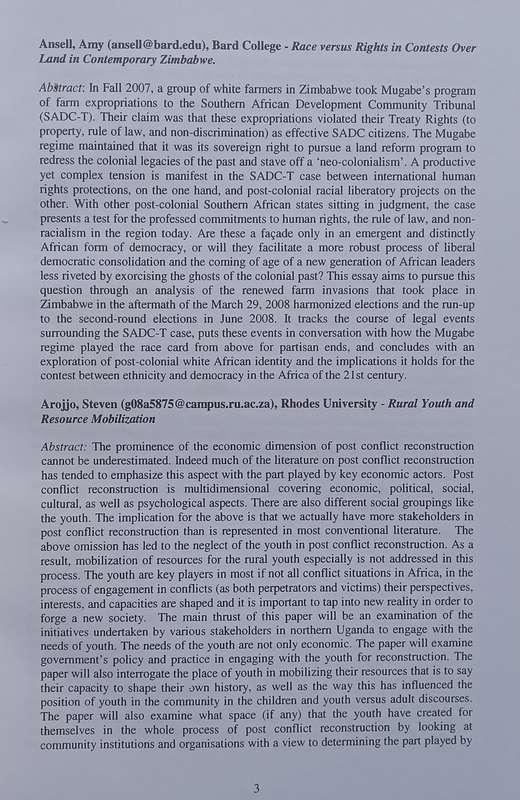 Making Sense of Borders: Identity, Citizenship and Power in Comparative Perspective (Abstracts)
